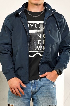 RONOM NAVY férfi dzseki