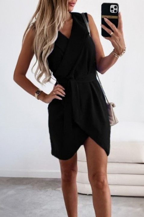 ROMIELZA BLACK ruha, Szín: fekete, IVET.HU - A te online butikod.
