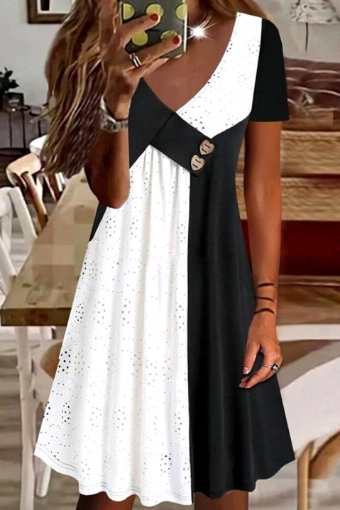 OPIELDA ruha, Szín: fekete és fehér, IVET.HU - A te online butikod.
