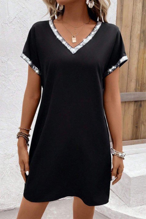 FROMIZA BLACK ruha, Szín: fekete, IVET.HU - A te online butikod.