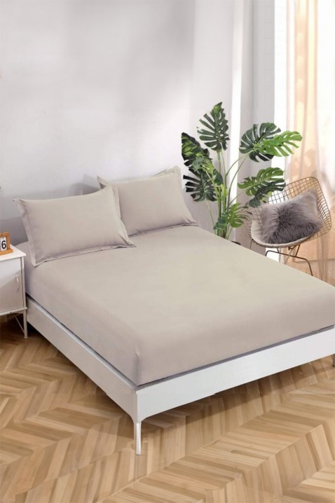 BANDENA BEIGE 200х220 cm gumis lepedő, Szín: bézs, IVET.HU - A te online butikod.