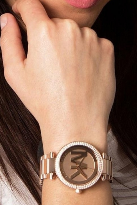 Michael Kors Parker MK5865 női karóra, Szín: rózsaarany, IVET.HU - A te online butikod.