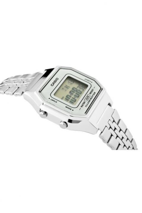 CASIO LA680WA-7DF Retro Collection női karóra, Szín: ezüst, IVET.HU - A te online butikod.