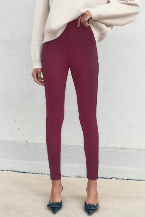 ORLFELDA BORDO leggings, Szín: bordó, IVET.HU - A te online butikod.