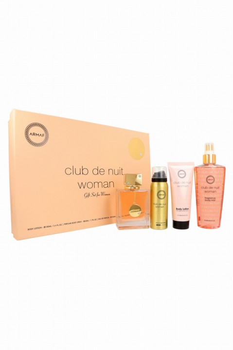 Armaf Club de Nuit EDP 105 ml + Body Spray 50 ml + Body Lotion 100 ml + Body Mist 250 ml női szettIVET.HU - A te online butikod.