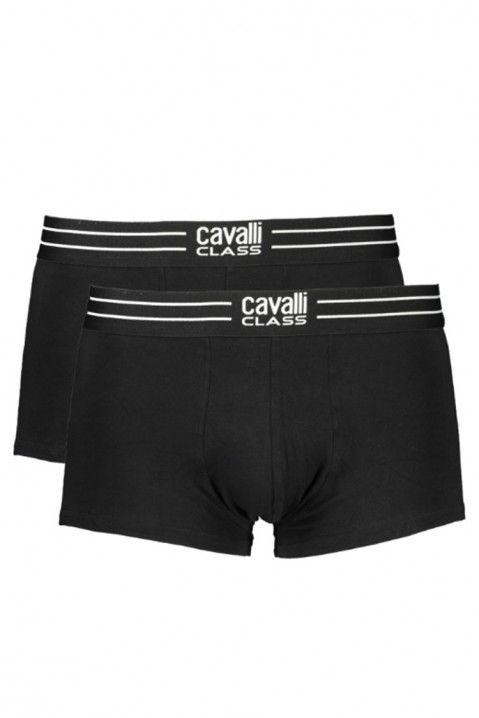 CAVALLI CLASS BB BLACK 2db-os férfi boxernadrág, Szín: fekete, IVET.HU - A te online butikod.