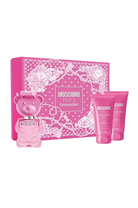 Moschino Toy 2 Bubble Gum EDT 50 ml + Shower Gel 50 ml + Body Lotion 50 ml női parfüm szettIVET.HU - A te online butikod.