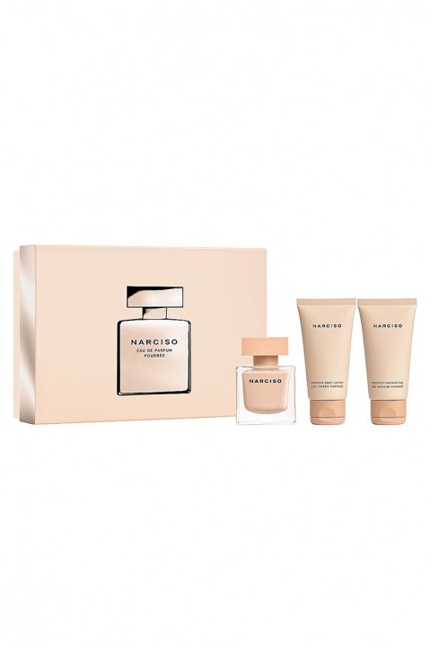 Narciso Rodriguez Narciso Poudree EDP 50 ml + Body Lotion 50 ml + Shower Gel 50 ml női parfüm szettIVET.HU - A te online butikod.