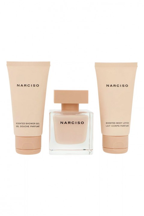 Narciso Rodriguez Narciso Poudree EDP 50 ml + Body Lotion 50 ml + Shower Gel 50 ml női parfüm szettIVET.HU - A te online butikod.