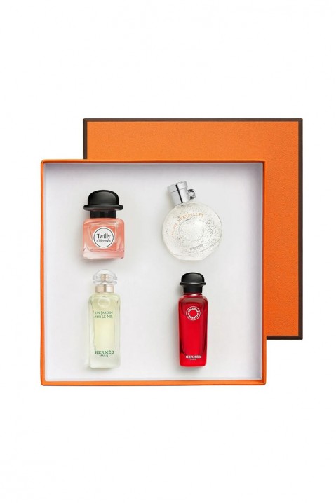 Set Hermes Twilly EDP + Un Jardin Sur Le Nil EDT + Eau De Rhubarbe Ecarlate EDC + Eau Des Merveilles EDT 4 X 7,5 ml nőiparfüm szettIVET.HU - A te online butikod.