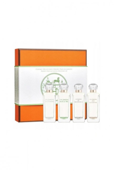 Hermes Un Jardin Sur La Lagune EDT 7,5 ml + Un Jardin A Cythre EDT 7,5 ml + Un Jardin Sur Le Nil EDT 7,5 ml + Le Jardin Le Monsieur Li EDT 7,5 ml uniszex parfüm szettIVET.HU - A te online butikod.