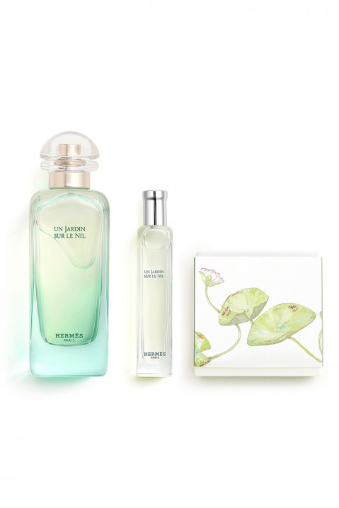 Hermes Jardin Un Jardin Sur Le Nil EDT 100 ml + EDT 15 ml + Soap 50 gr uniszex parfüm szettIVET.HU - A te online butikod.