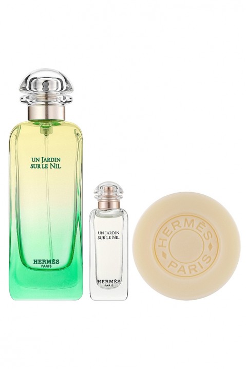 Hermes Jardin Un Jardin Sur Le Nil EDT 100 ml + EDT 15 ml + Soap 50 gr uniszex parfüm szettIVET.HU - A te online butikod.