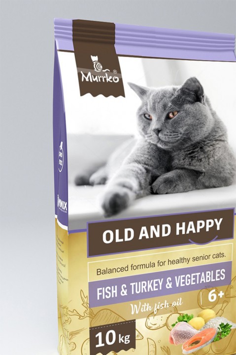 MURRKO OLD AND HAPPY 10 kg eledel felnött macskáknakIVET.HU - A te online butikod.