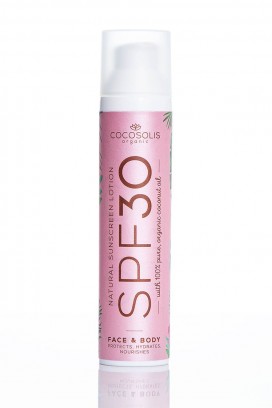 COCOSOLIS SPF 30 NATURAL SNSCREEN LOTION 110 ml fényvédő krém